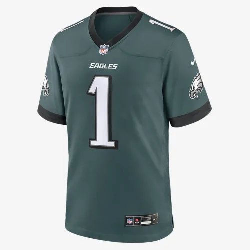 Jalen Hurts Philadelphia Eagles чоловічі Nike NFL Game Jersey колір зелений