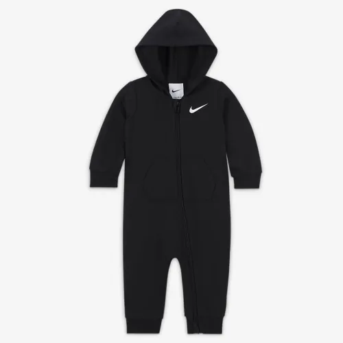 Nike Essentials Baby (0-9M) Hooded Coverall цвет черный