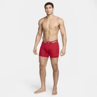 Nike Dri-FIT Ultra Comfort мужские трусы (3 пары) цвет красный