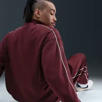 Nike Sportswear Club чоловічі оверсайз Knit Track Куртка колір червоний