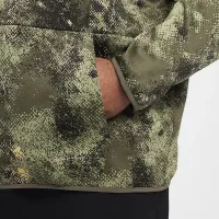 Nike Camo мужские Therma-FIT Versatile Pullover Толстовка с капюшоном цвет зеленый