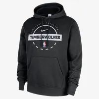 Minnesota Timberwolves Club мужские Nike NBA Practice Pullover Толстовка с капюшоном цвет черный