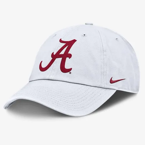Alabama Crimson Tide Primetime Club мужские Nike College Adjustable Hat цвет белый
