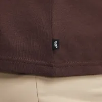 Nike SB Long-Sleeve Skate футболка колір коричневий