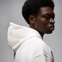 Nike Jordan Brooklyn Fleece мужские Pullover Толстовка с капюшоном цвет белый