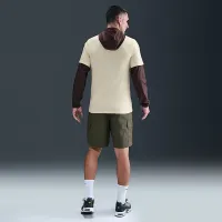 Nike Sportswear футболка колір коричневий