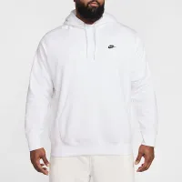 Nike Club чоловічі Pullover Fleece Толстовка з капюшоном колір білий