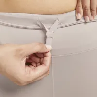 Nike Go жіноча Firm-Support З високою талією 7/8 лосіни з кишенями(великі розміри) колір коричневий