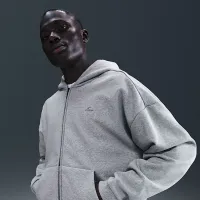 Nike Standard Issue чоловічі Therma-FIT Full-Zip баскетбольні Толстовка з капюшоном колір сірий