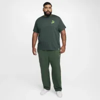 Nike Sportswear Club футболка цвет зеленый