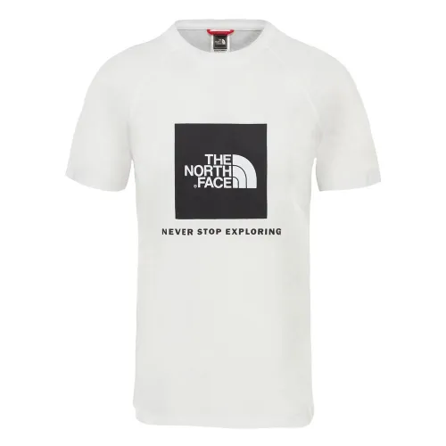Футболка The North Face цвет красныйbox 0A3BQOFN41 - Белая