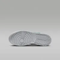 Nike Air Jordan 1 Mid Big детские Кроссовки цвет белый