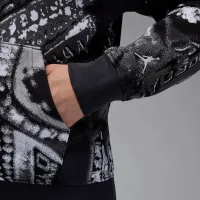 Nike Jordan MVP чоловічі Printed Fleece Pullover Толстовка з капюшоном колір чорний
