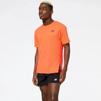 Футболка New Balance MT23281ERE - оранжевая
