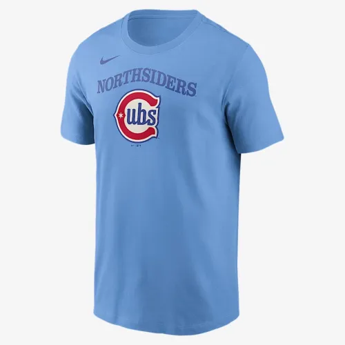 Chicago Cubs Alternate Logo чоловічі Nike MLB футболка блакитний