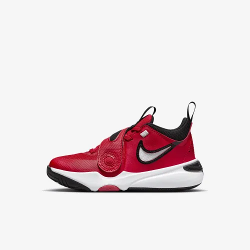 Nike Team Hustle D 11 Little дитячі Кросівки колір червоний