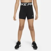 Nike Pro Girls' Dri-FIT шорти колір чорний