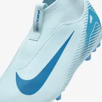Nike Jr. Mercurial Superfly 10 Academy Little/Big дитячі AG High-Top футбольні бутси блакитний