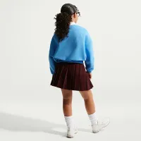 Nike Sportswear Club Fleece Girls' Boxy Crew-Neck свитшот синий