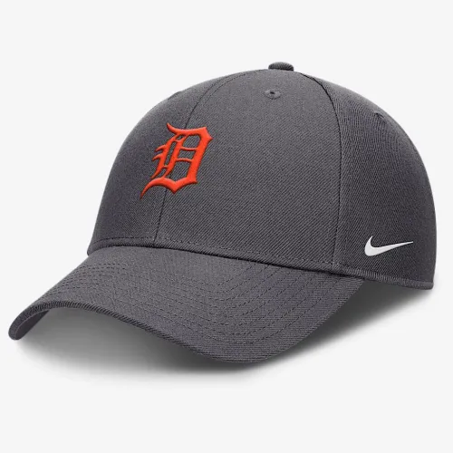 Detroit Tigers Club чоловічі Nike Dri-FIT MLB Adjustable Hat колір сірий