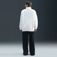 Nike Sportswear женская Full-Zip High-Pile Fleece Куртка цвет белый