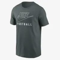 Nike Swoosh мужские Football футболка цвет зеленый