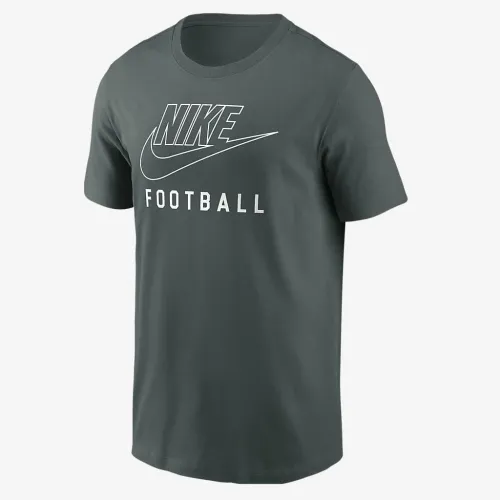 Nike Swoosh мужские Football футболка цвет зеленый