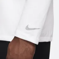 Nike мужские Dri-FIT Long-Sleeve Fitness футболка цвет белый