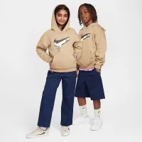 Nike SB EasyOn Big дитячі оверсайз Pullover Skate Толстовка з капюшоном колір коричневий