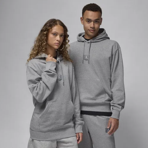 Nike Jordan Flight Fleece чоловічі Pullover Толстовка з капюшоном колір сірий