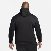 Nike Therma мужские Full-Zip тренировочные Толстовка с капюшоном цвет черный