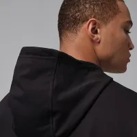Nike Jordan Sport Crossover мужские Dri-FIT Fleece Graphic Pullover Толстовка с капюшоном цвет черный