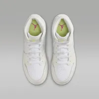 Nike Air Jordan 1 Mid Big дитячі Кросівки колір білий