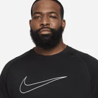 Nike Pro Dri-FIT чоловічі Slim Fit Short-Sleeve Top колір чорний