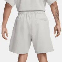 Nike Solo Swoosh чоловічі Fleece шорти колір сірий