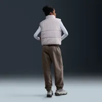 Nike Sportswear Phoenix Fleece жіноча З високою талією оверсайз Sweatpants колір коричневий