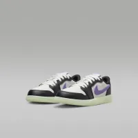 Nike Jordan 1 Retro Low Little дитячі Кросівки колір чорний