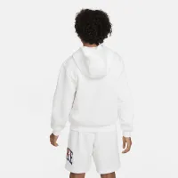 Nike Sportswear Club Fleece Big дитячі Pullover Толстовка з капюшоном колір білий