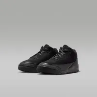 Nike Jordan 3 Retro Little дитячі Кросівки колір чорний