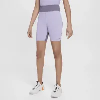 Nike One Girls' Dri-FIT велосипедки цвет фиолетовый