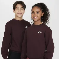 Nike Sportswear Club Fleece Big детские свитшот цвет красный