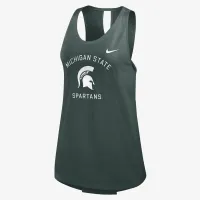 Michigan State Spartans Primetime жіноча Nike College Tank Top колір зелений