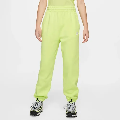 Nike Sportswear Club Fleece Big дитячі Loose Pants Yellow