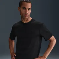 Nike Primary мужские Dri-FIT Short-Sleeve Fitness Top цвет черный