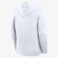 Auburn Sideline мужские Nike Dri-FIT College Long-Sleeve Hooded Top цвет белый