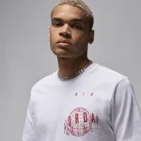Nike Jordan Brand мужские футболка цвет белый