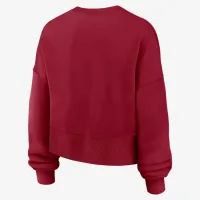 Alabama Phoenix Arch женская Nike College Pullover Crew цвет красный