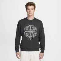 Nike Standard Issue чоловічі Dri-FIT баскетбольні Crew-Neck світшот колір чорний