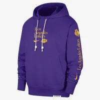 Los Angeles Lakers Standard Issue Courtside чоловічі Nike Dri-FIT NBA Толстовка з капюшоном колір фіолетовий