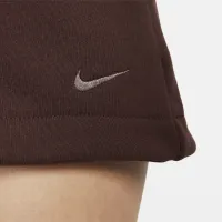 Nike Sportswear Nike Modern Fleece женская French-Terry Loose шорты цвет коричневый